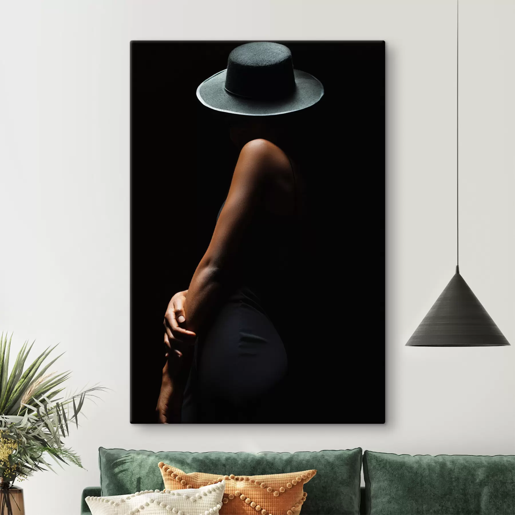 Fototapete Schulter-, Hut- und Blitzlichtfotografie s34464