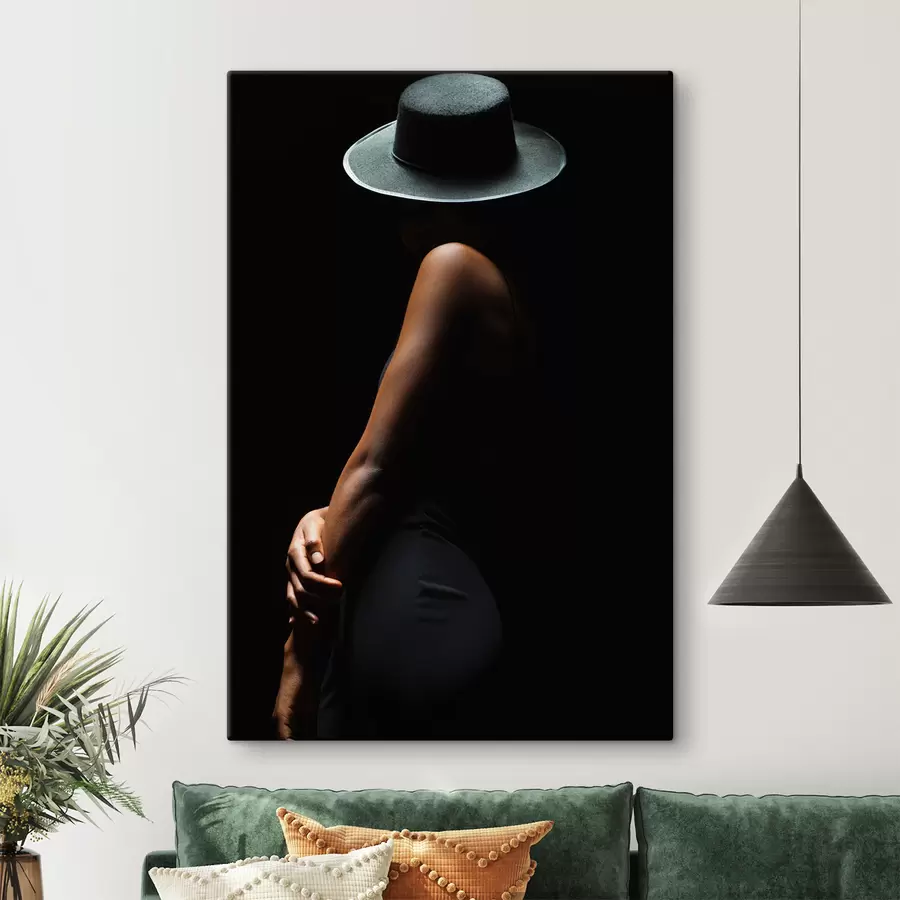 Wandbilder Schulter-, Hut- und Blitzlichtfotografie s34464