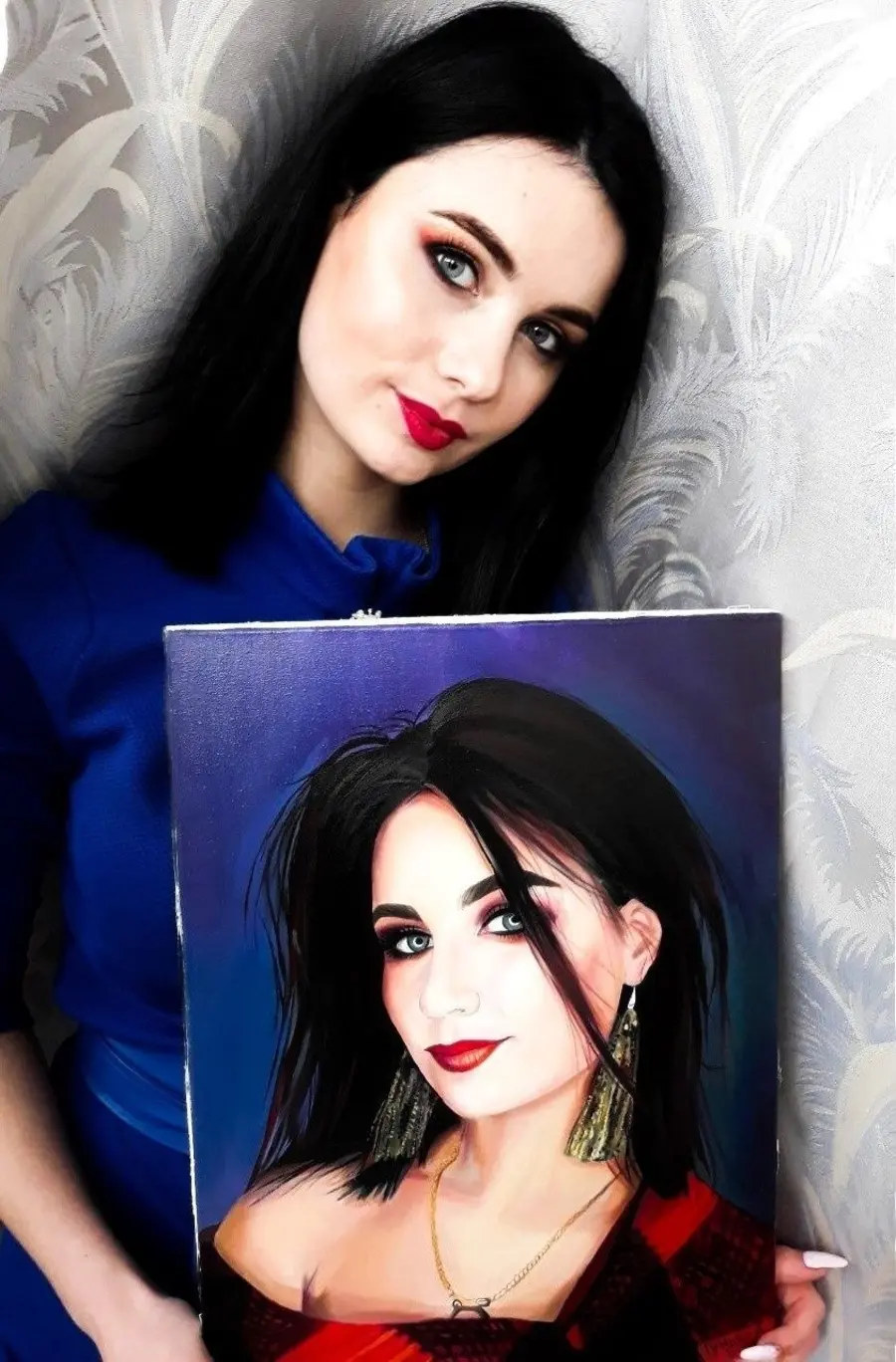 Wandbilder Gesicht, Haare und Haut s34642