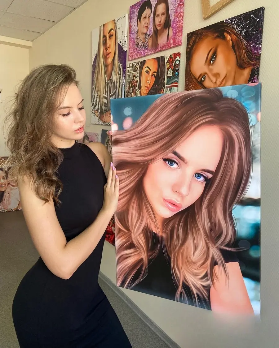 Wandbilder Auge, Mimik und Wimpern s34669