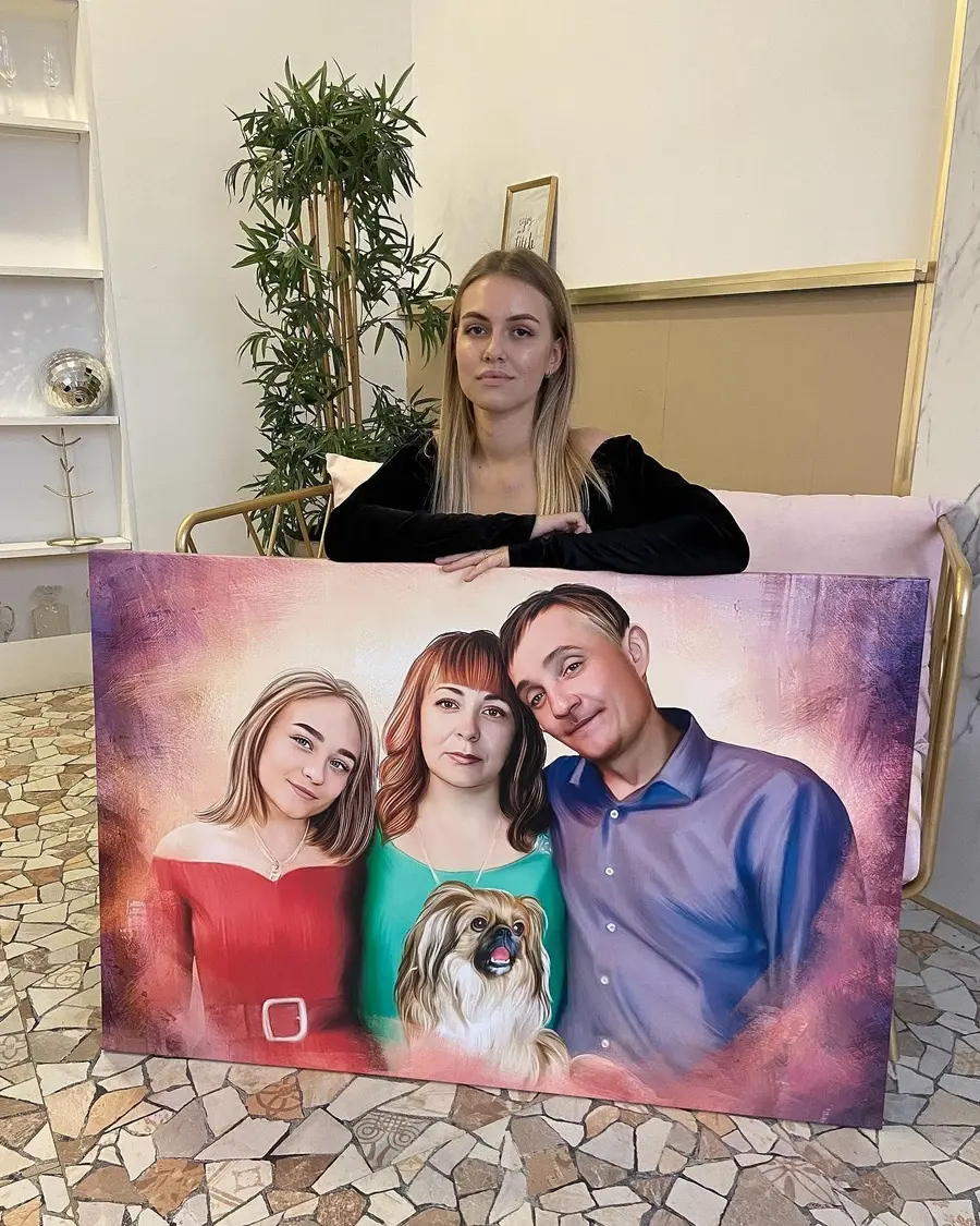 Wandbilder Foto, Gesichtsausdruck und Lächeln s34671