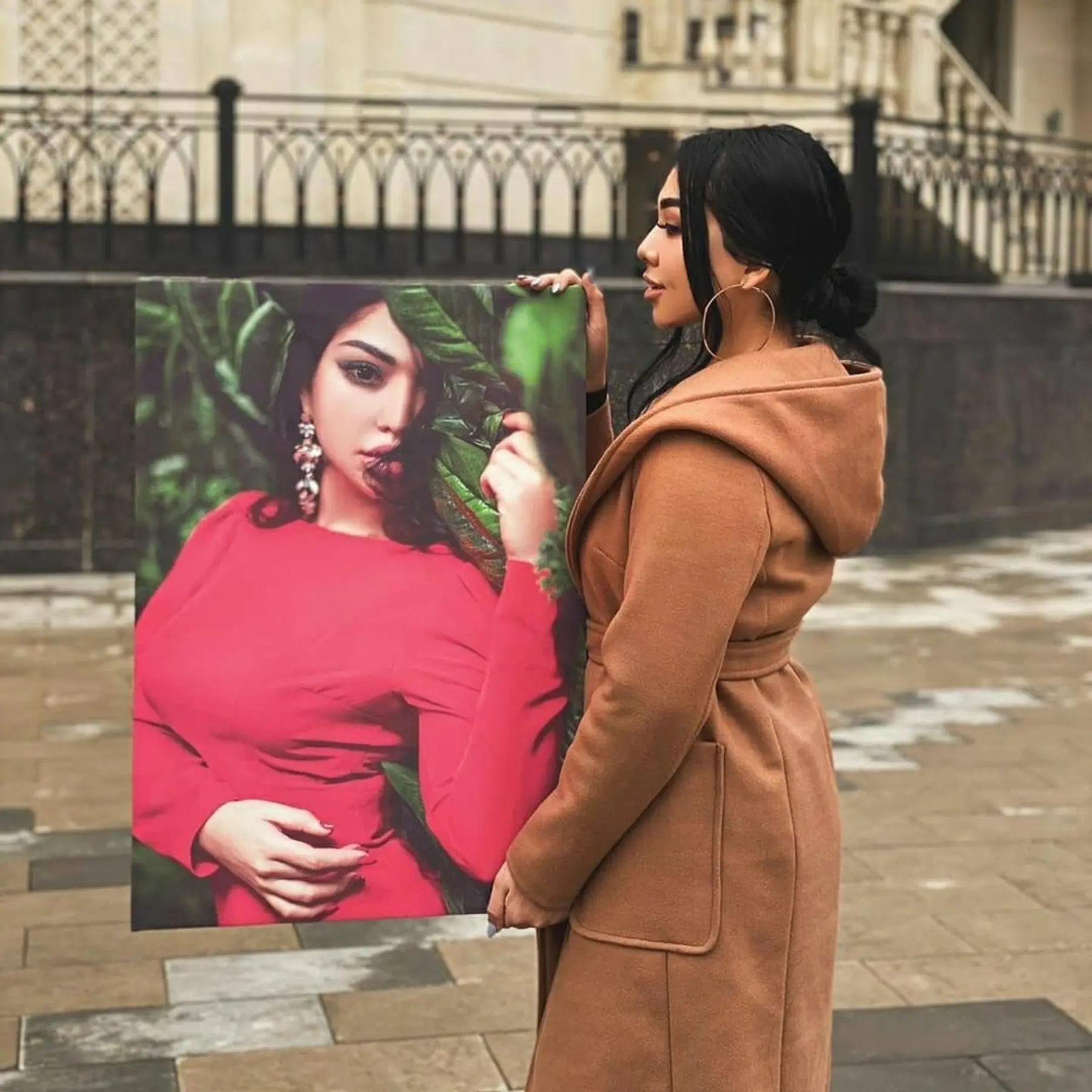 Wandbilder Haar, Schulter und Menschenhaar s34720