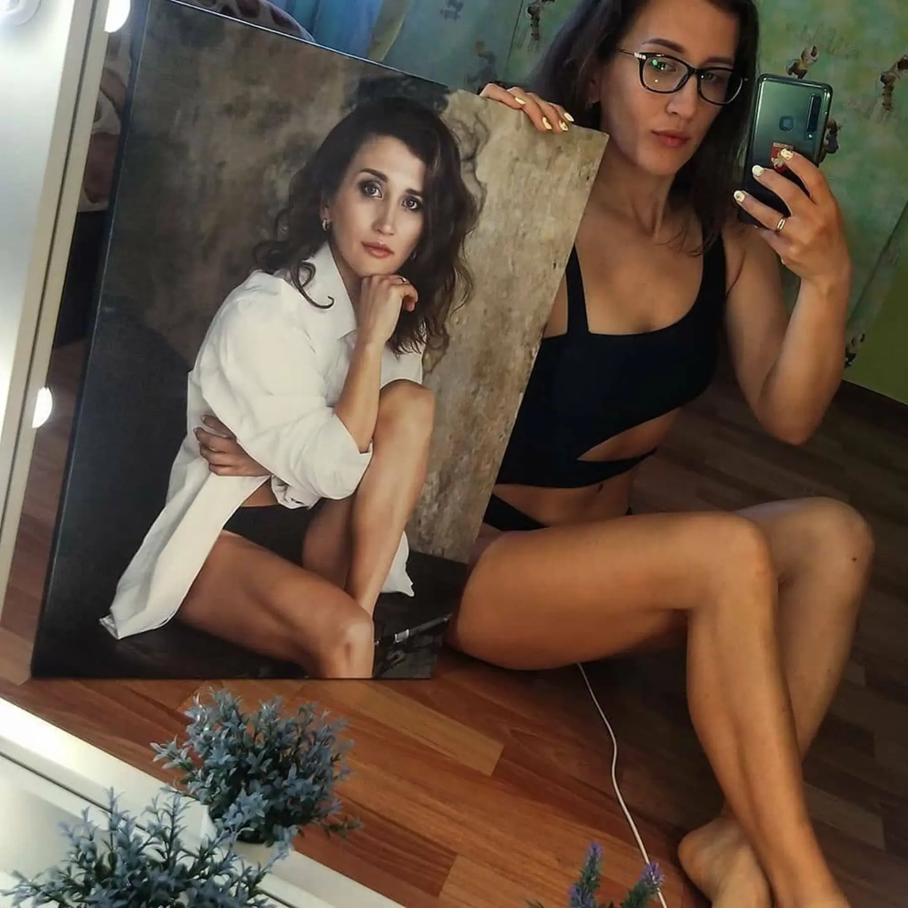 Wandbilder Haare, Frisur und Bein s34721