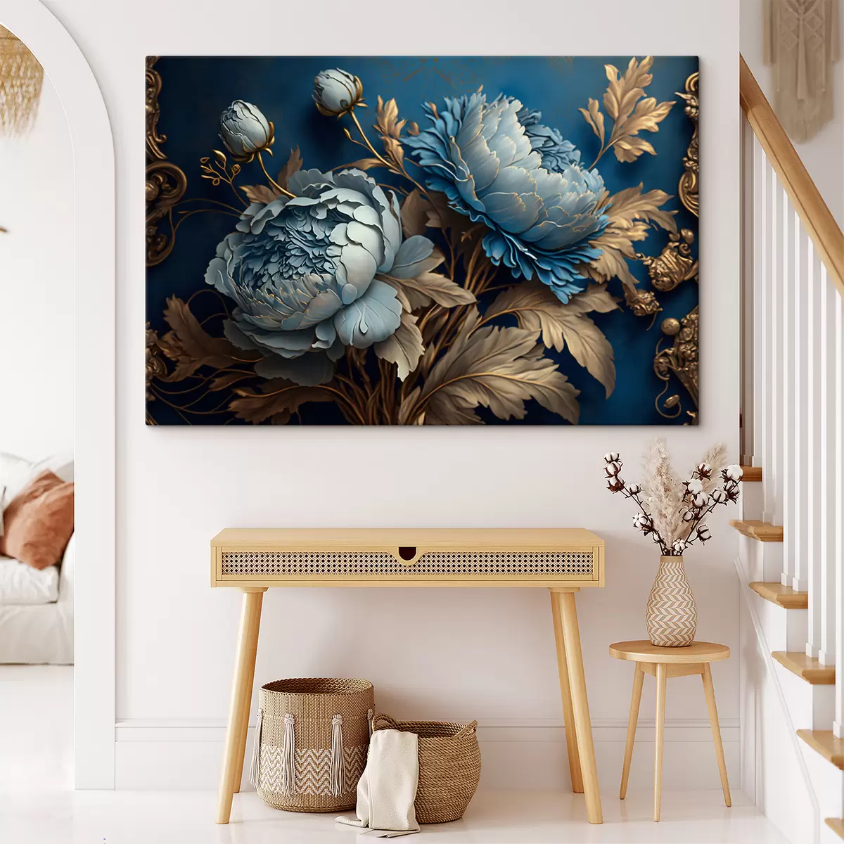 Wandbilder Botanik, Natur und Azurblau s33941