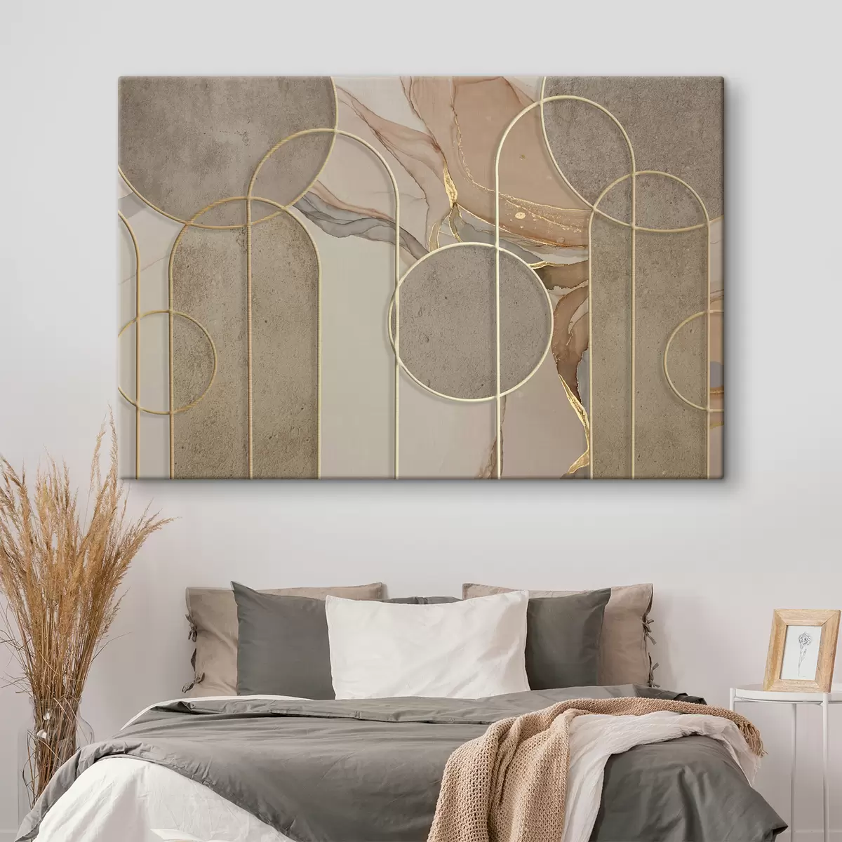 Wandbilder Holz, Kunst und Boden s34773