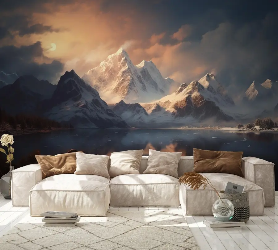 Fototapete Berglandschaft Engelshütte u96046