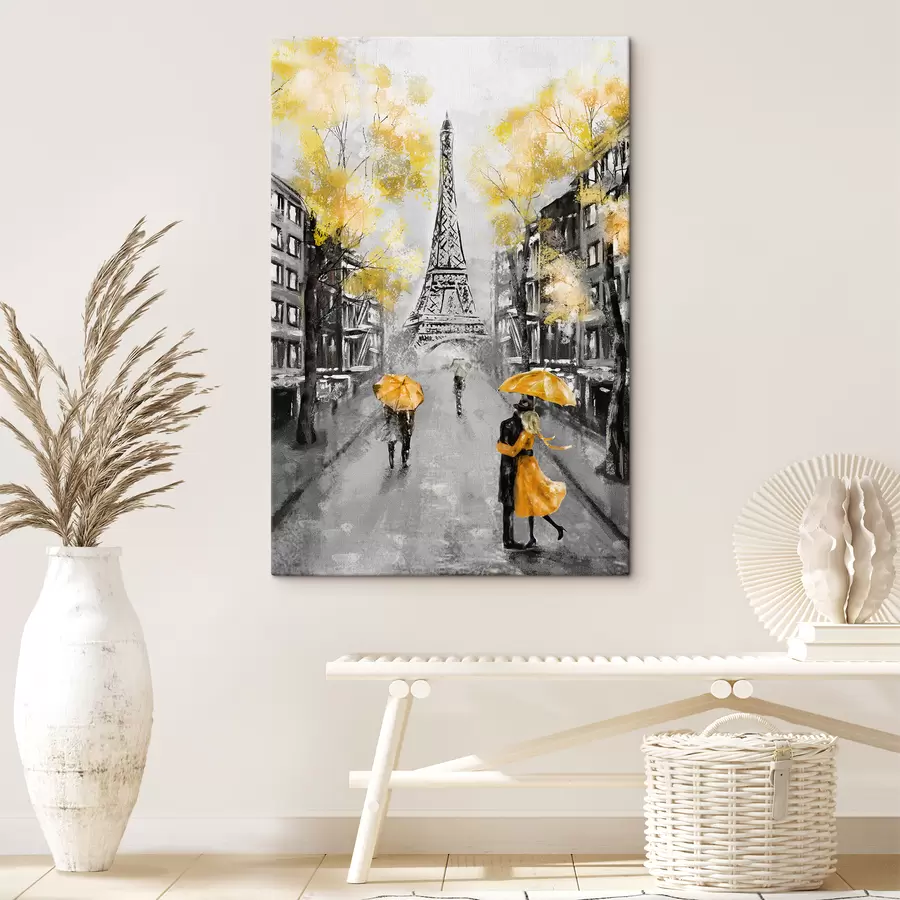 Wandbilder Wolke, Farbe und Gebäude s34592