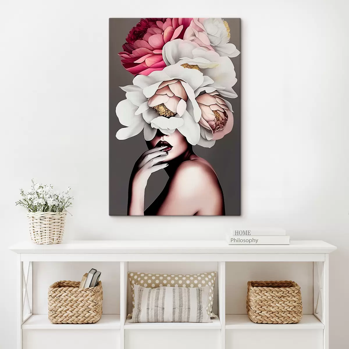 Wandbilder Blume, Pflanze und Blütenblatt s34601