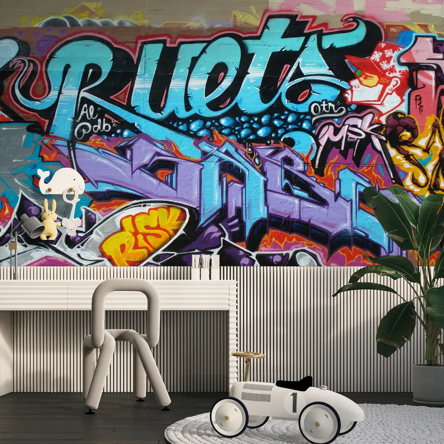 Fototapete Art paint, paint e azure u11783