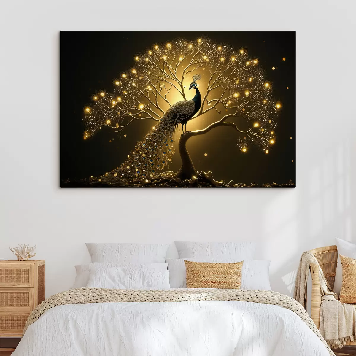 Wandbilder Vogel, Wasser und Mitternacht s34876