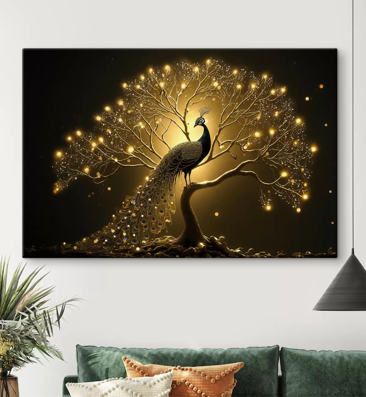 Wandbilder Vogel, Wasser und Mitternacht s34876