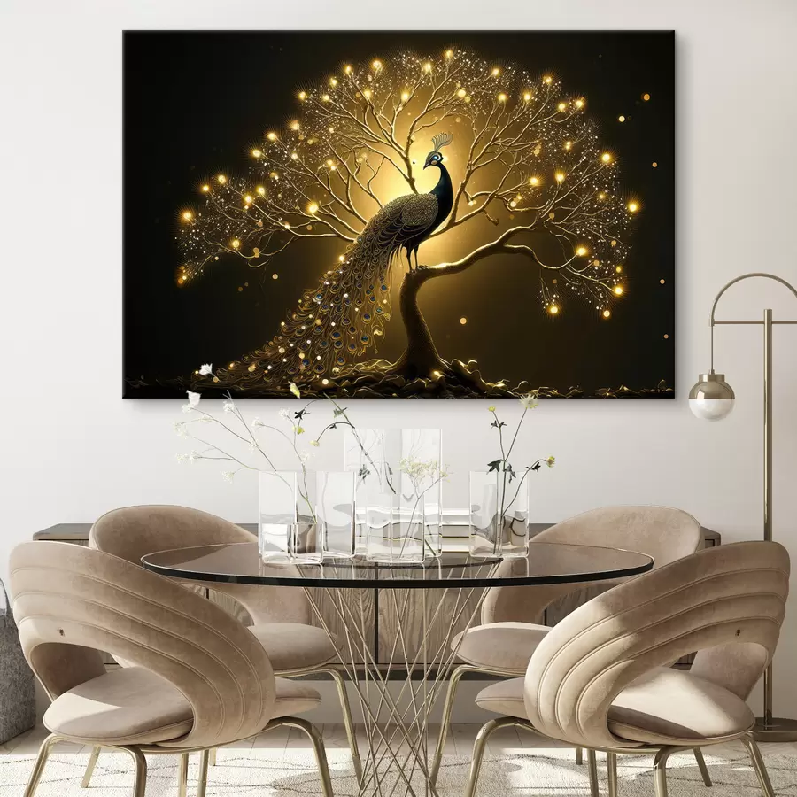 Wandbilder Vogel, Wasser und Mitternacht s34876