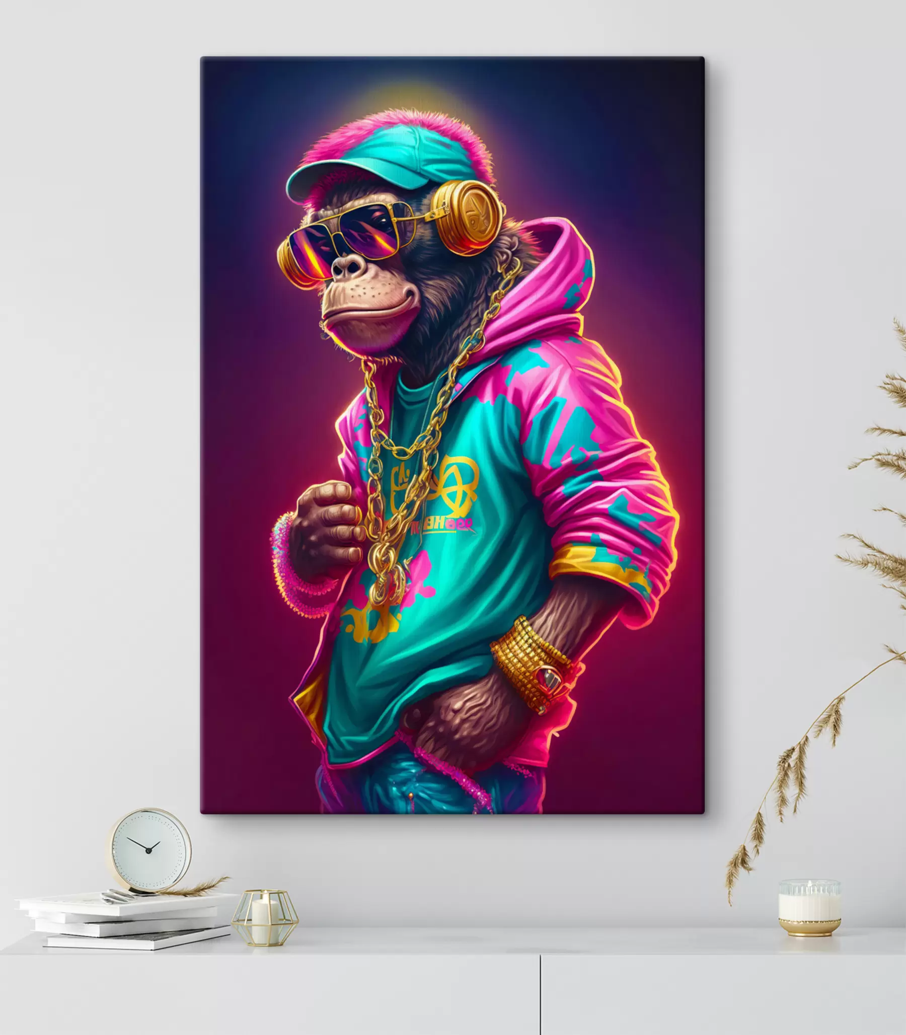 Fototapete Lila, Sehhilfen und Ärmel s34891