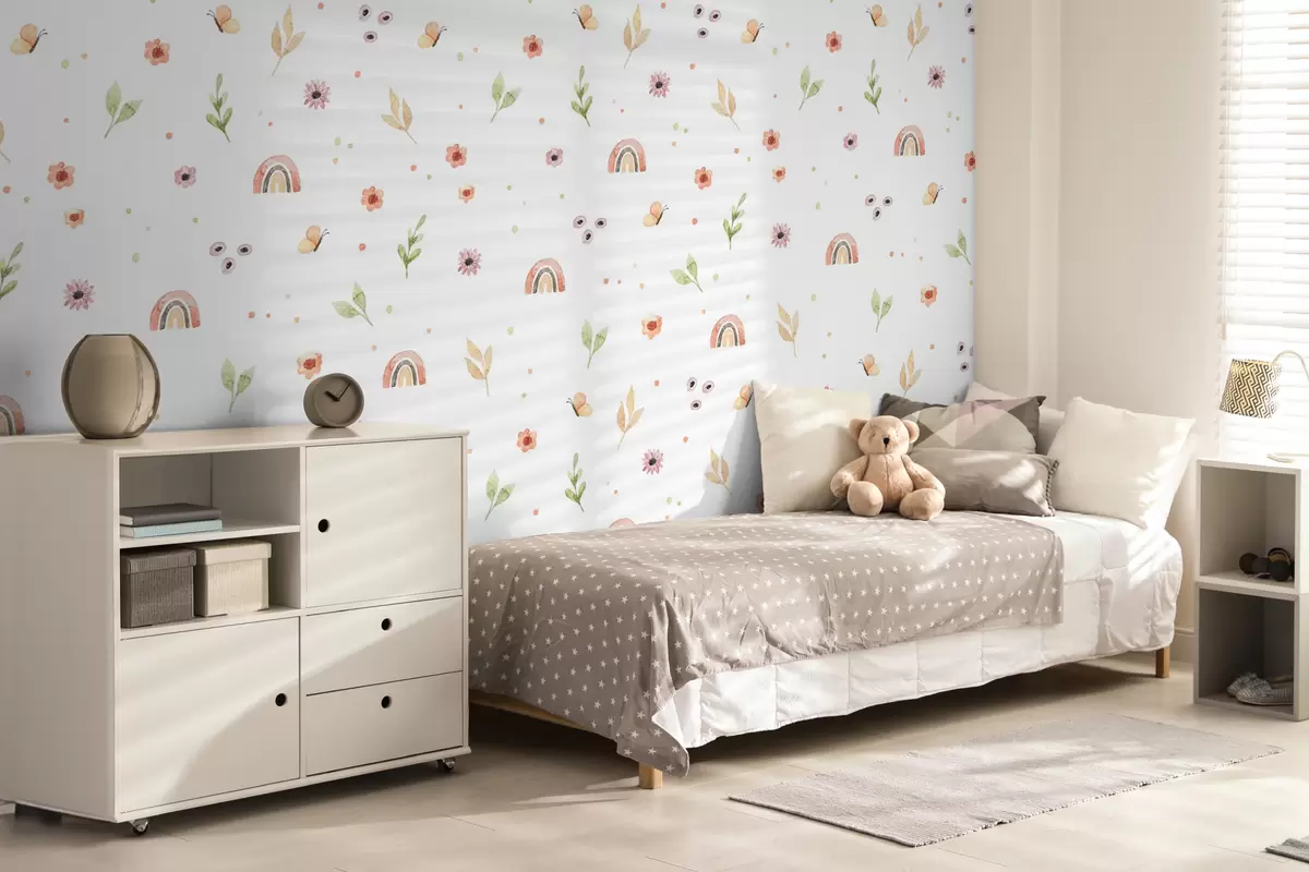 Fototapete Aquarellmalerei für Kinder u96608