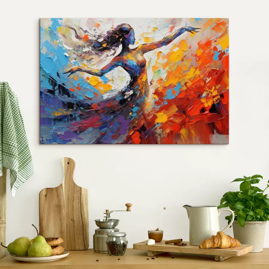 Wandbilder Kunstfarbe, Farbe und Malerei s35379