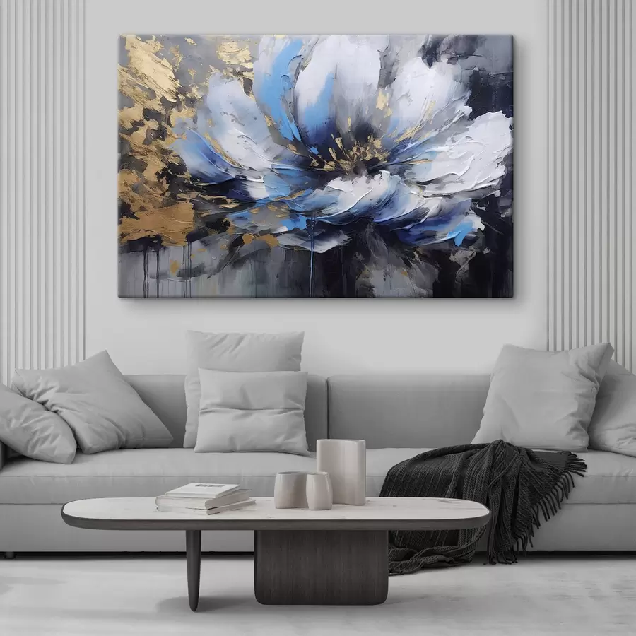 Wandbilder Kunstfarbe, Pflanze und Farbe s35384