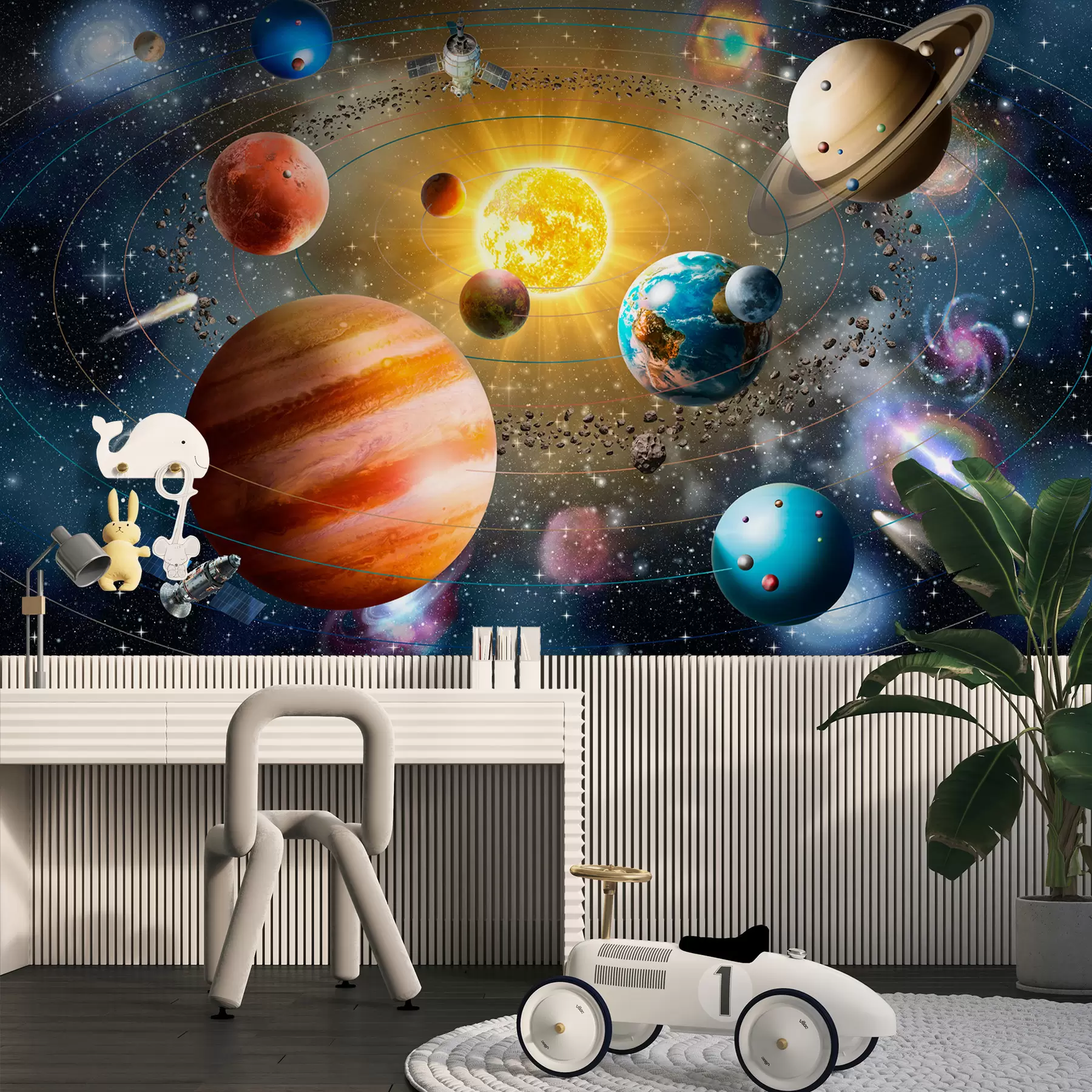 Wandbilder Bezaubernder Raum, Sonnensystem u97222