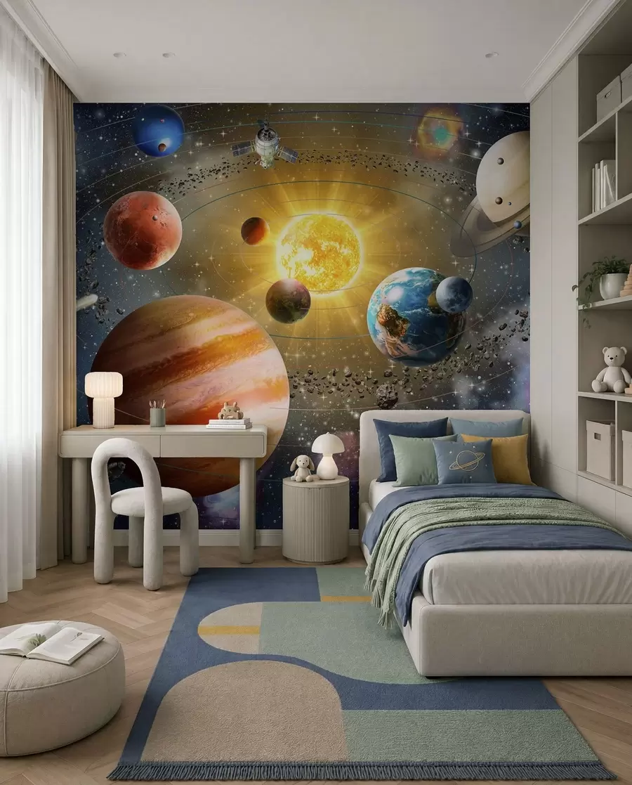 Fototapete Reise zwischen Planeten u97222