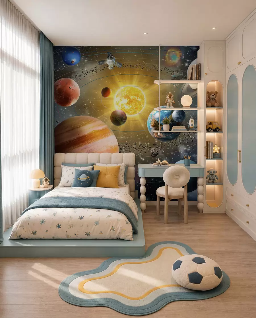 Fototapete Reise zwischen Planeten u97222