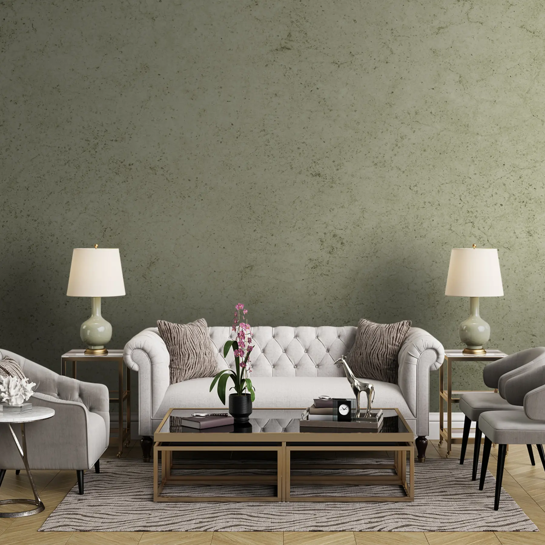 Fototapete Olivenbetonwand u97235