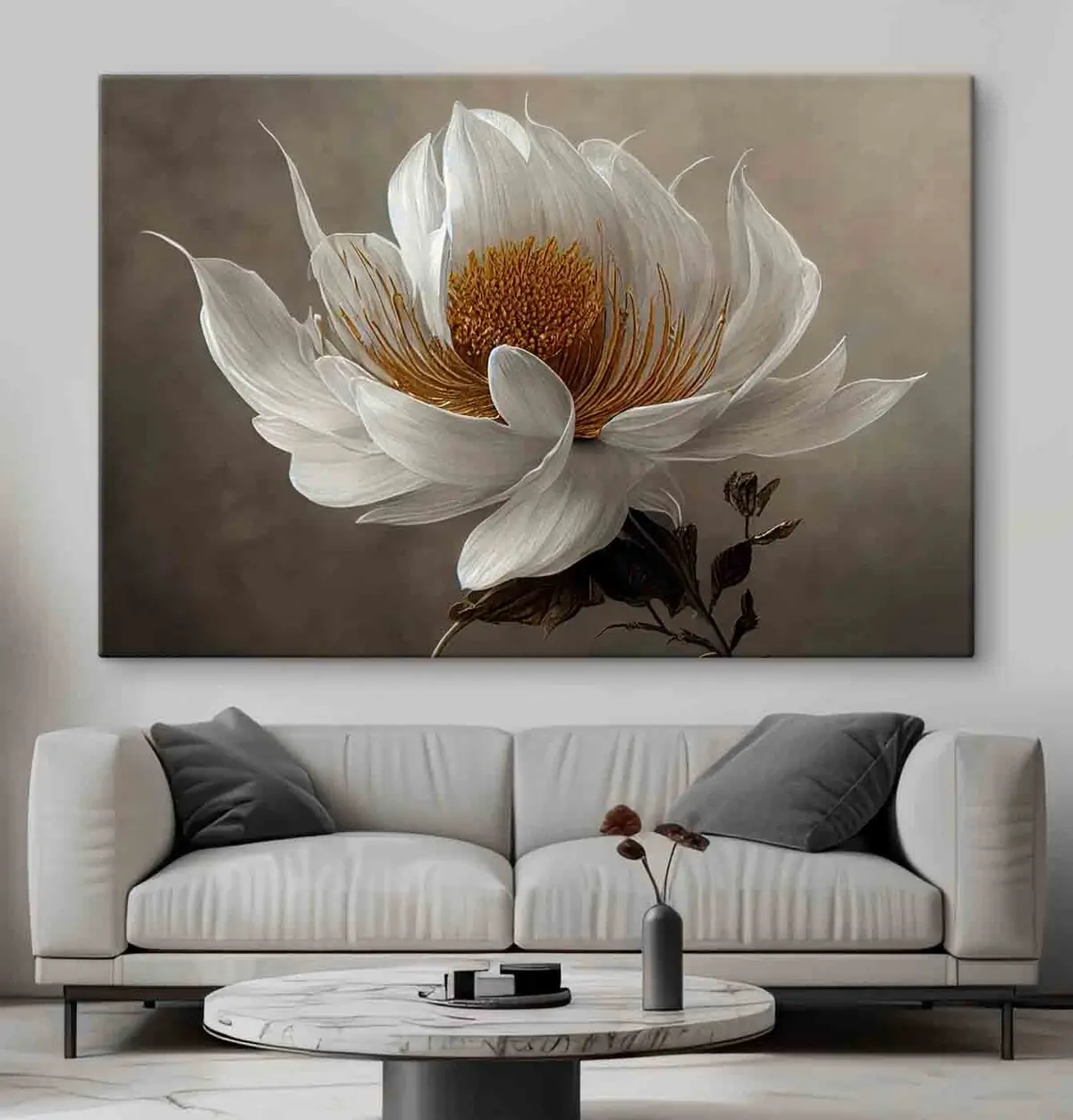 Wandbilder Elegante Blüte in heiterem Licht s35725