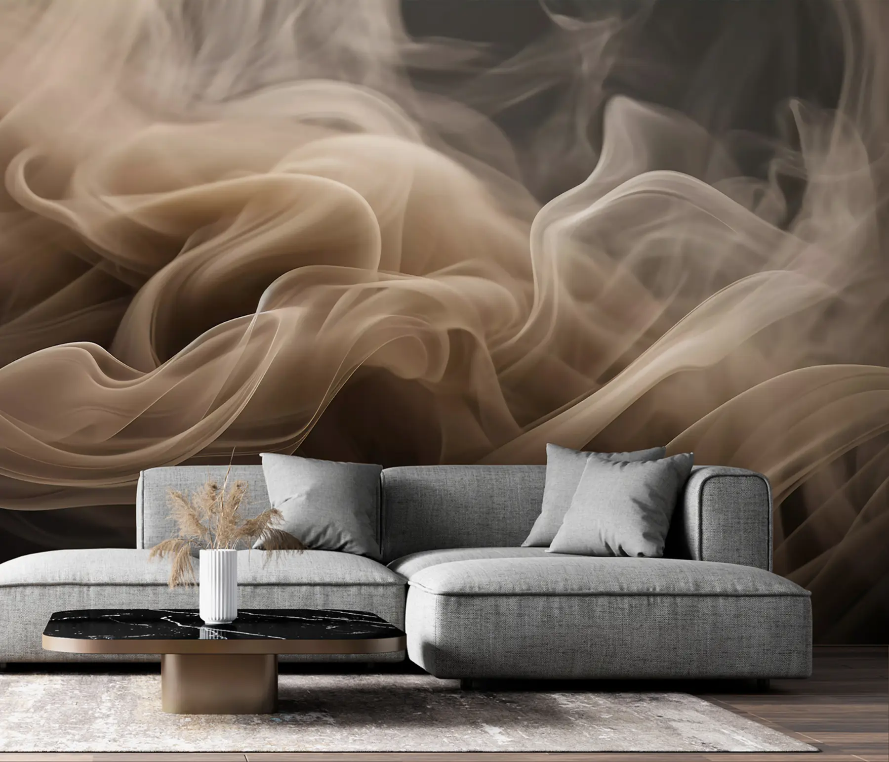 Fototapete Abstrakte Rauchwellen u96591