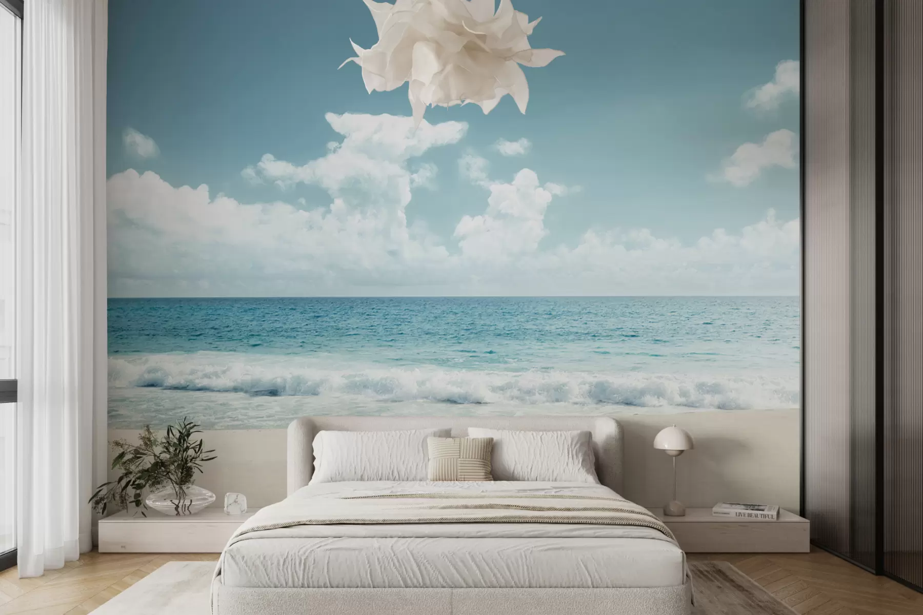 Fototapete Strand der Malediven u97884