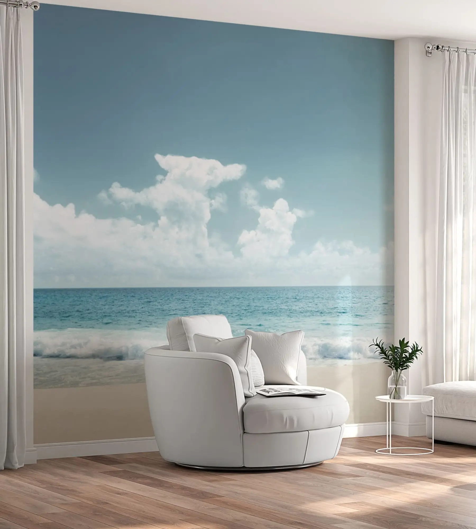 Fototapete Strand der Malediven u97884
