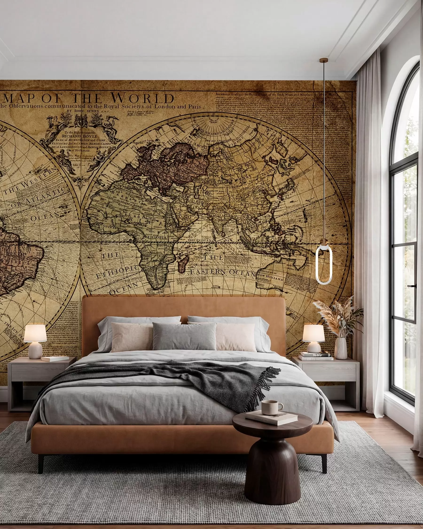 Fototapete Historische Hemisphären u18533