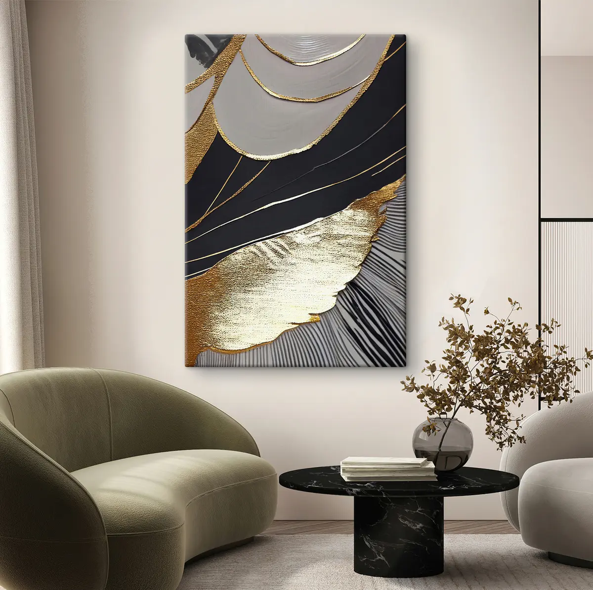 Wandbilder Abstrakte Malerei s36200