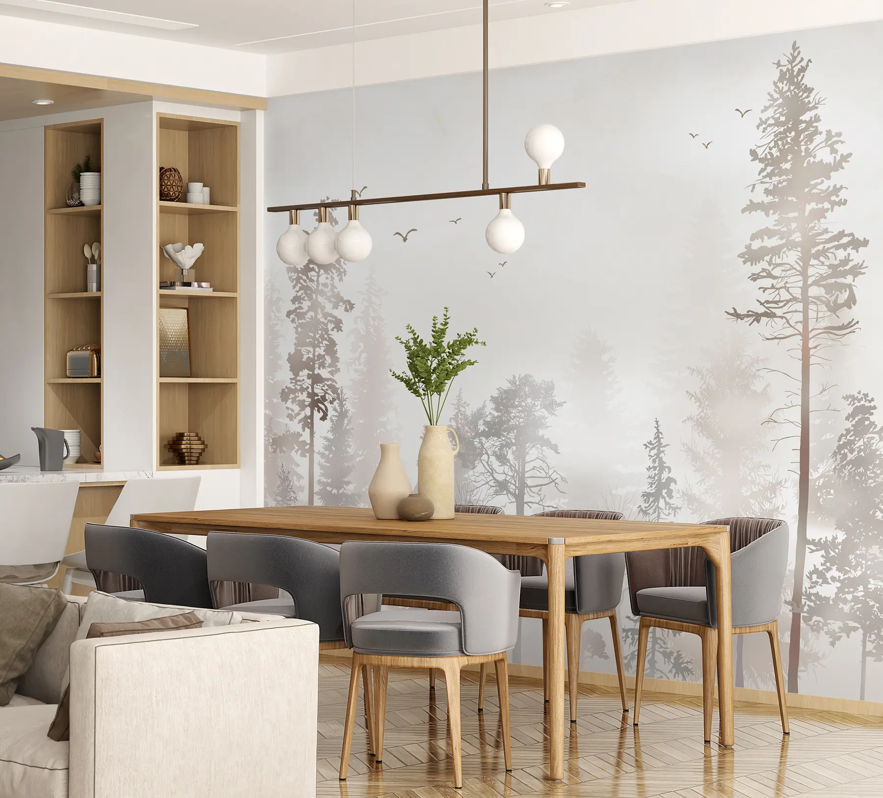 Fototapete Wald u98508