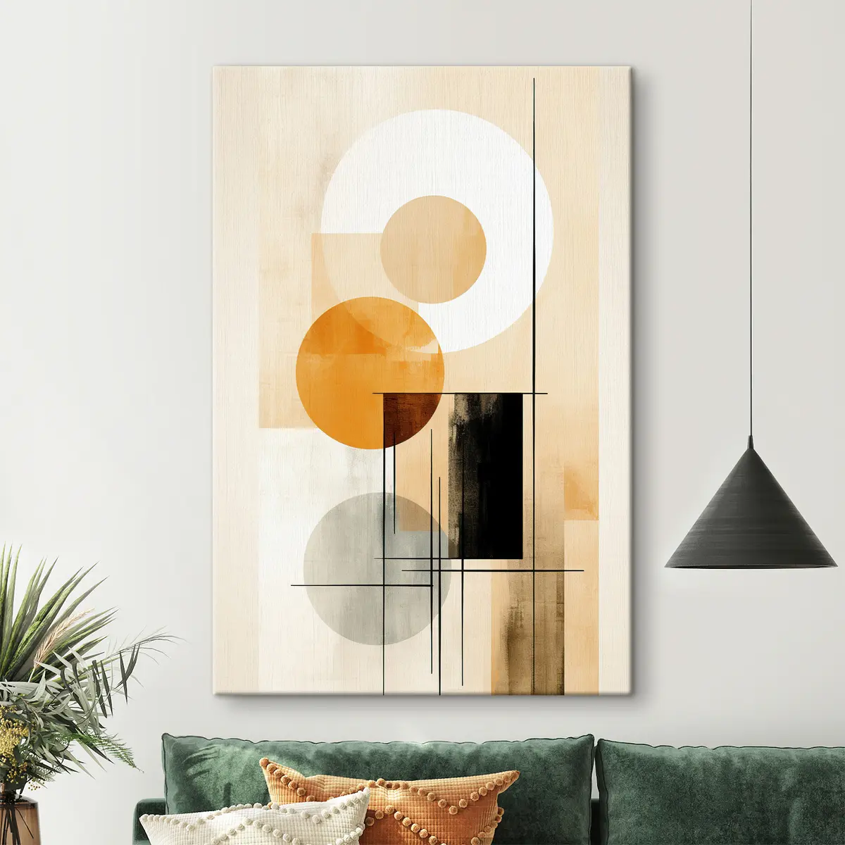 Wandbilder Abstrakte Geometrie s36145