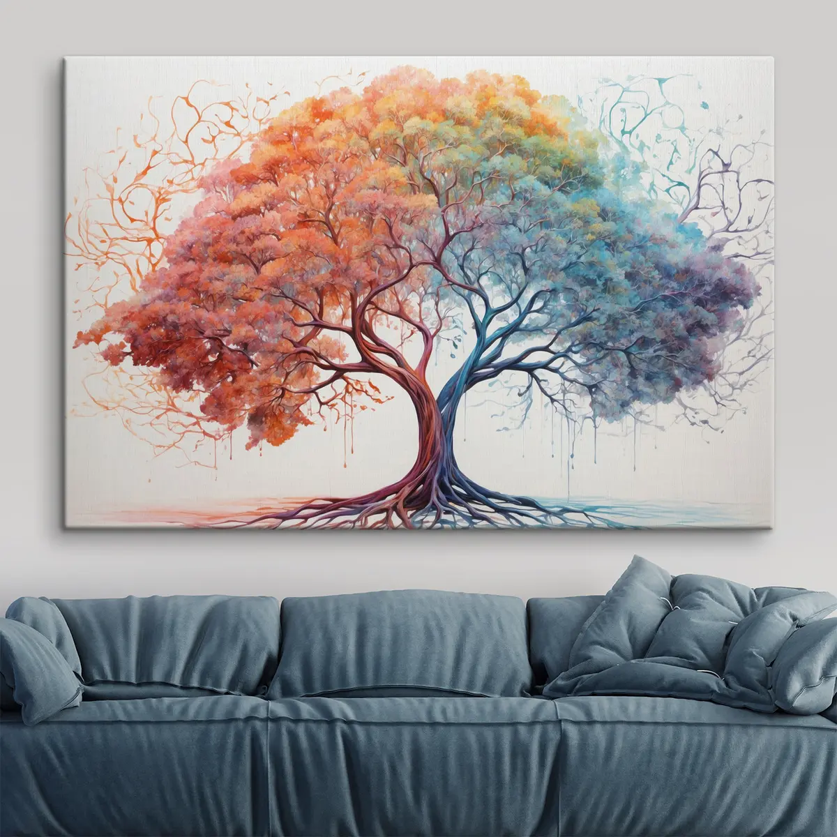 Wandbilder Harmonie der Farben in der Natur s36444