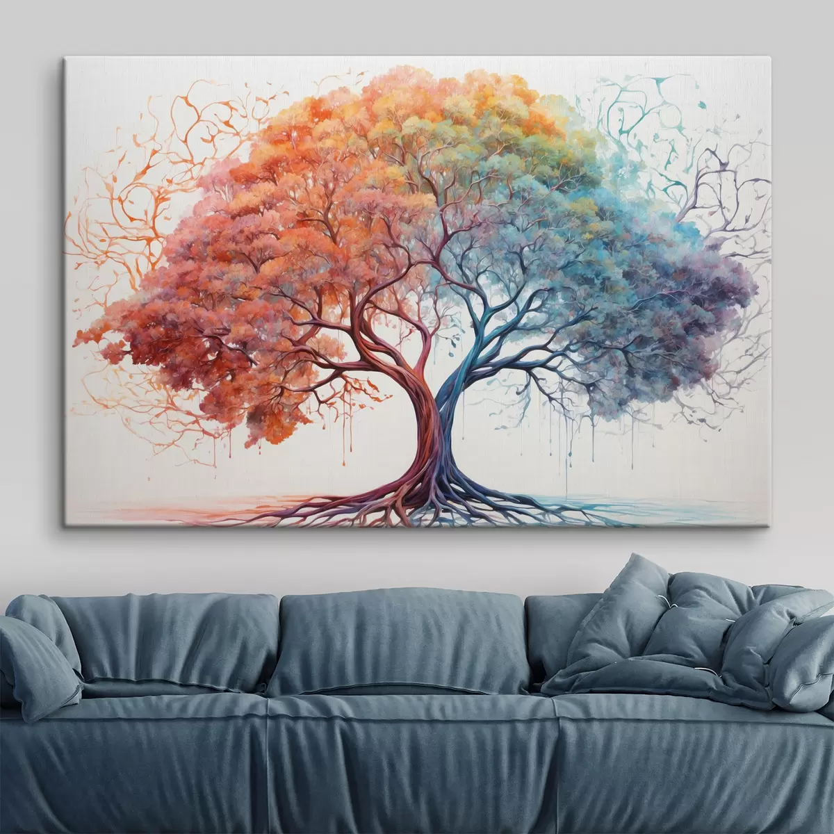 Wandbilder Harmonie der Farben in der Natur s36444