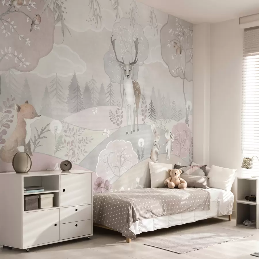 Fototapete Tiere im Wald u98677