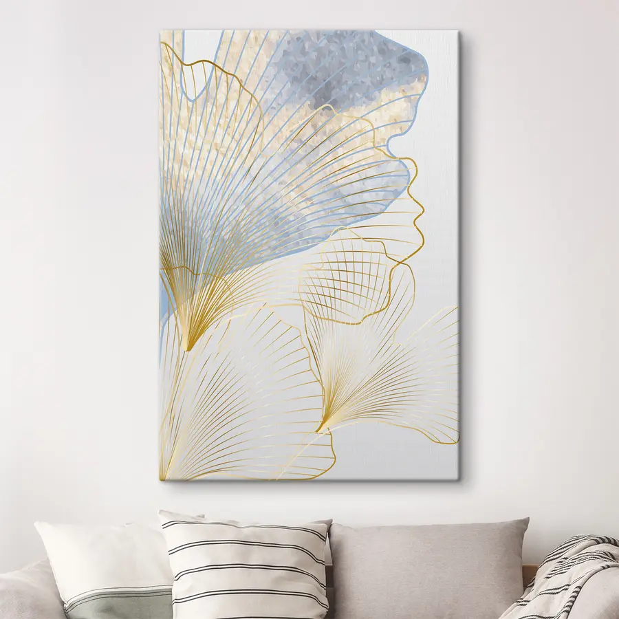 Wandbilder Elegante Linien und sanfte Farbtöne kombiniert s36487