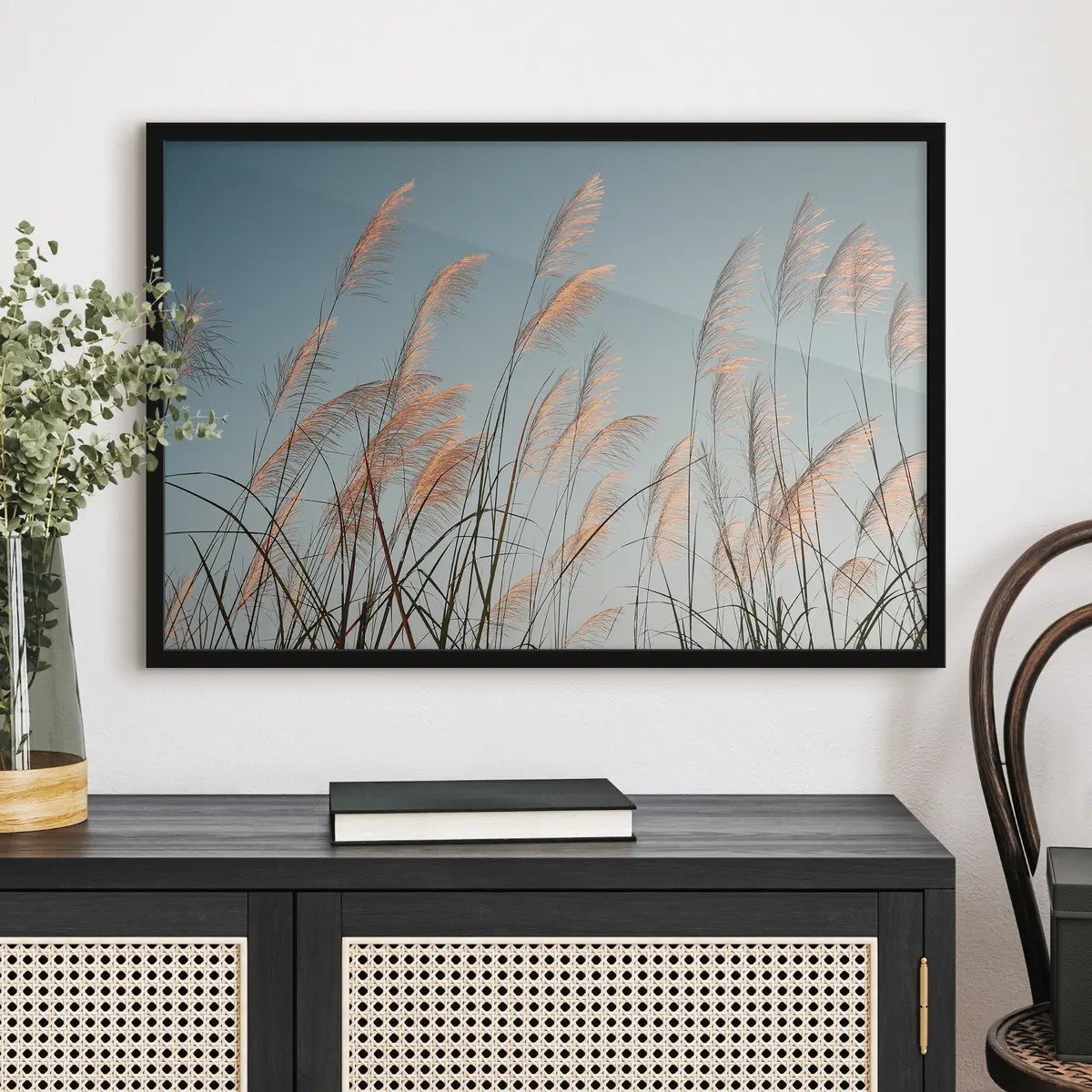 Poster Sanfte Brise durch hohes Gras f33593