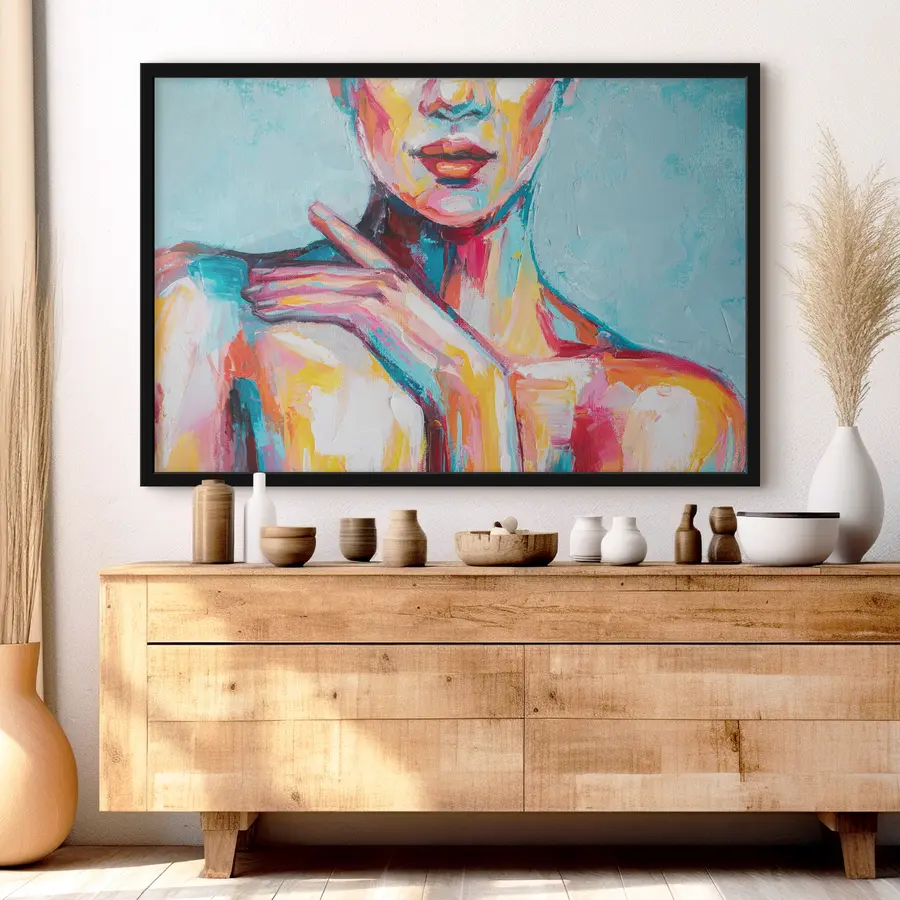 Fototapete Lebendige Farben in abstrakter Darstellung f36033