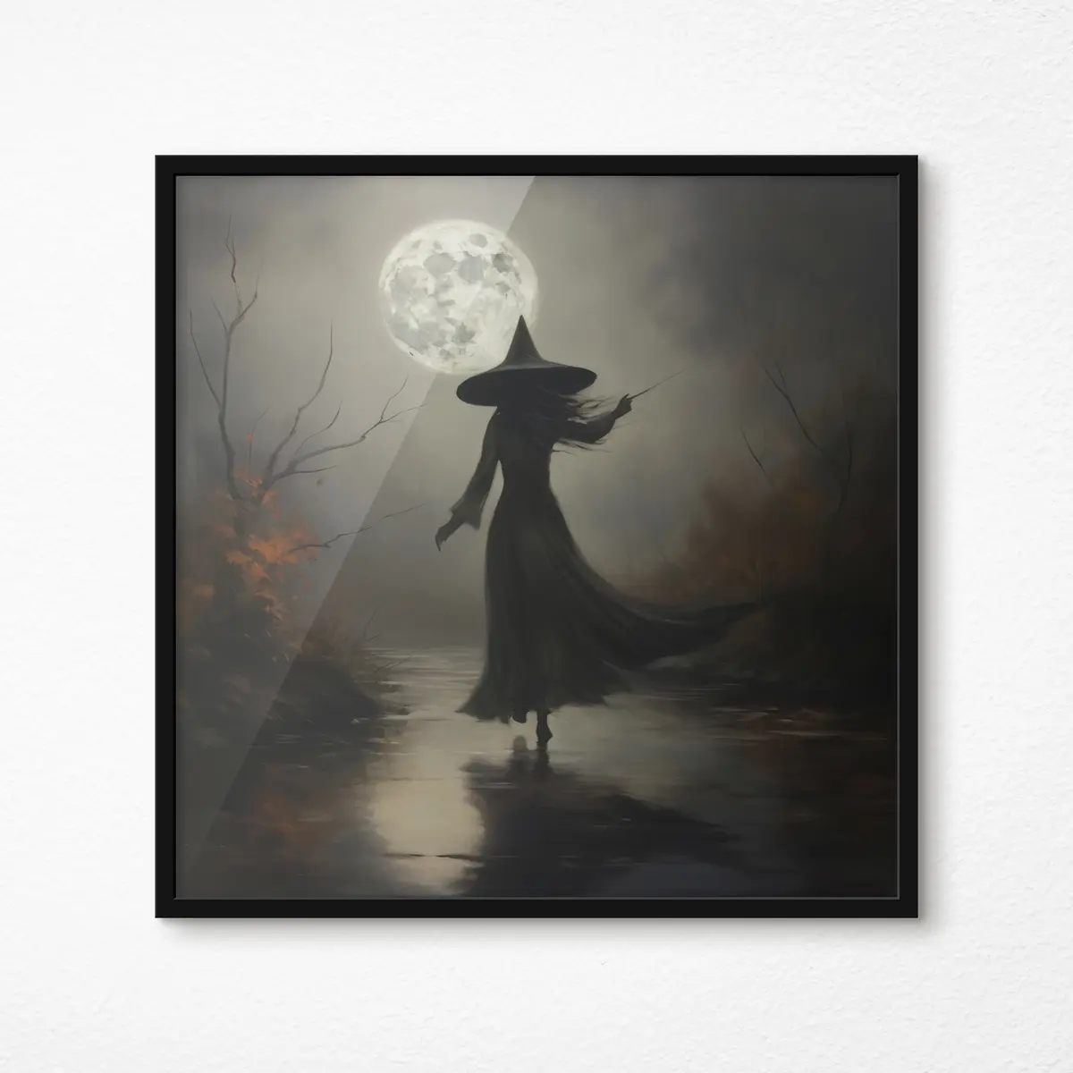 Poster Bezaubernde Nacht unter dem Vollmond f35970