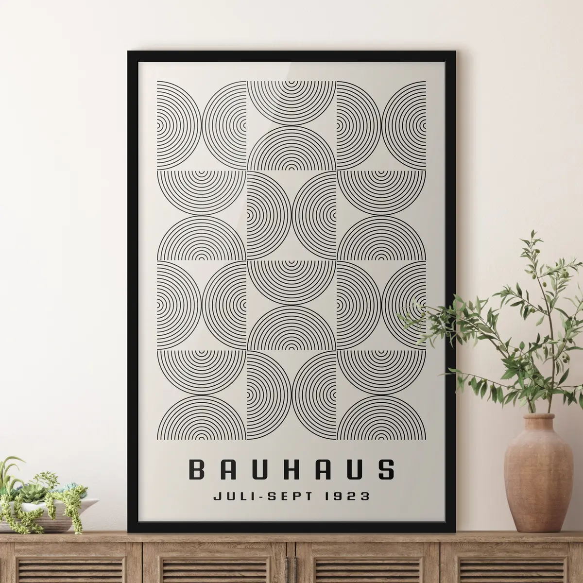 Poster Bauhaus: Moderne Designs von 1923 f35908