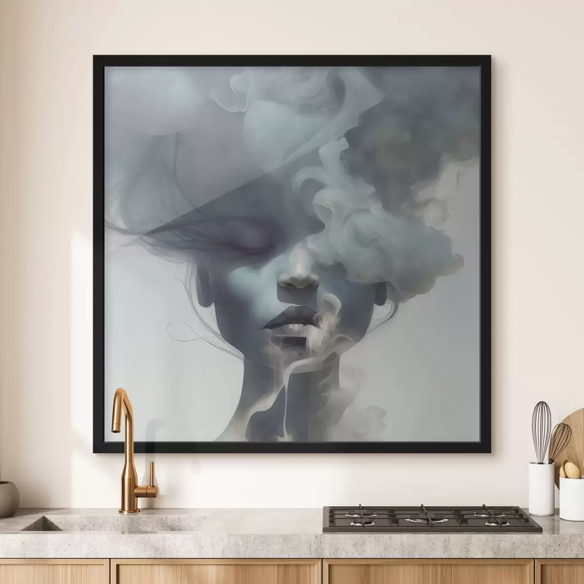 Poster Das Mädchen und der graue Nebel f35818