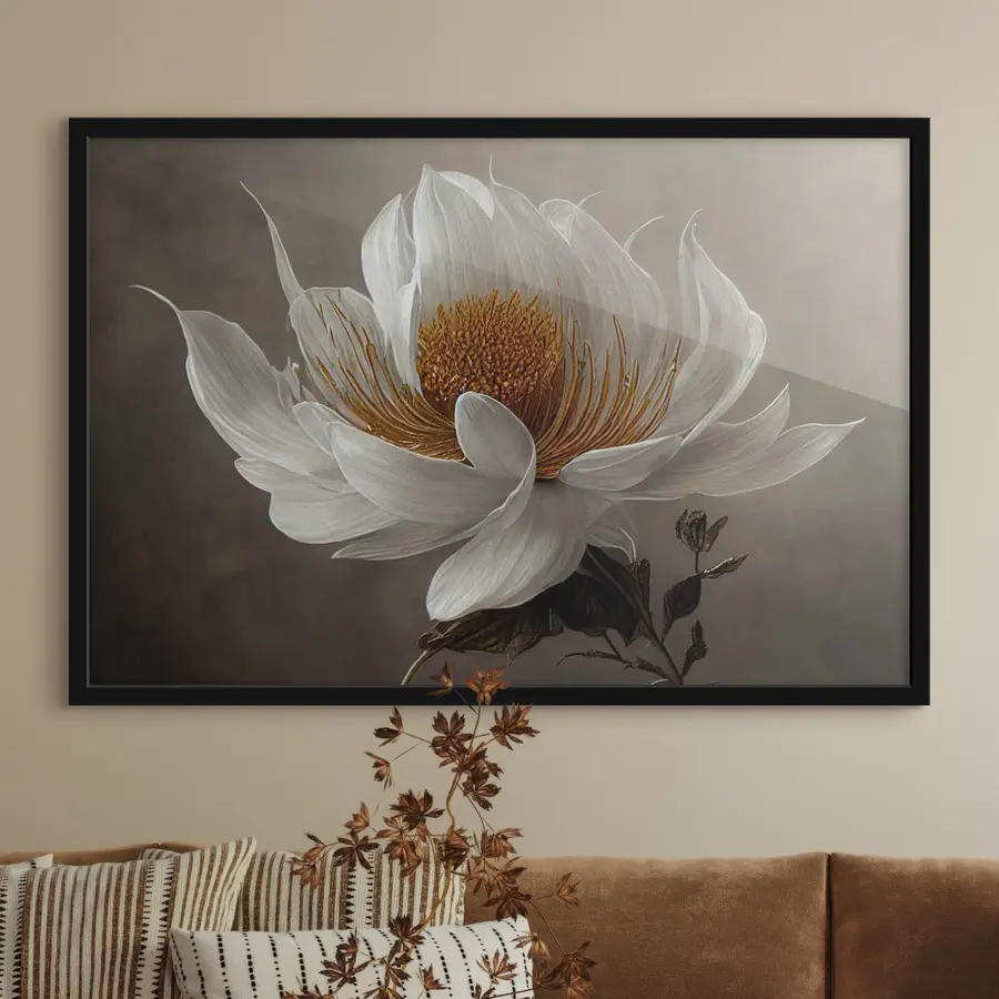 Fototapete Elegante Blüte in sanften Farbtönen f35725