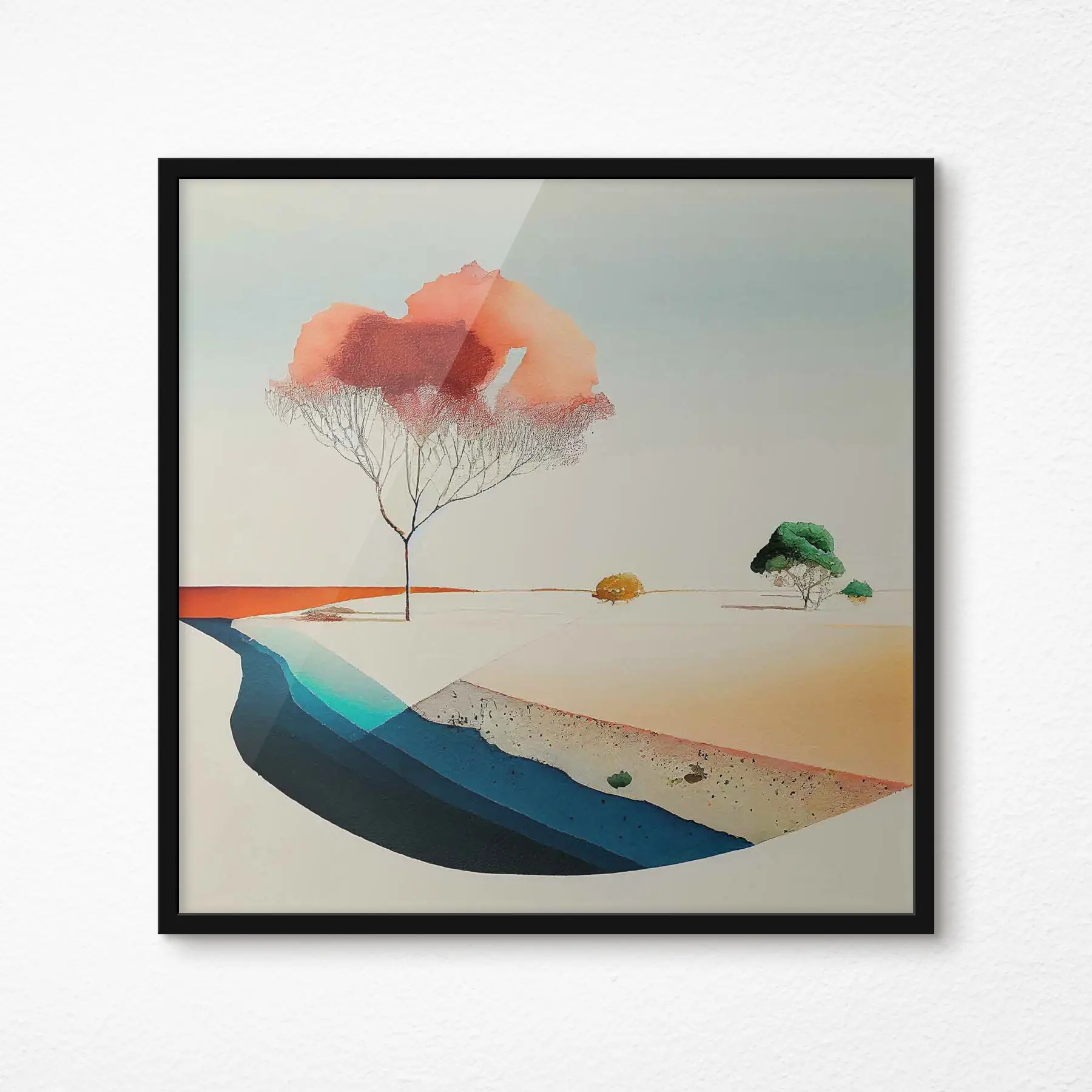 Fototapete Einsame Bäume f35709