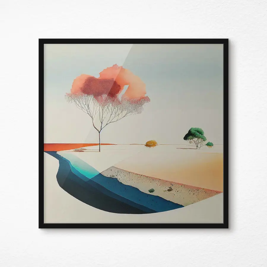 Fototapete Einsame Bäume f35709