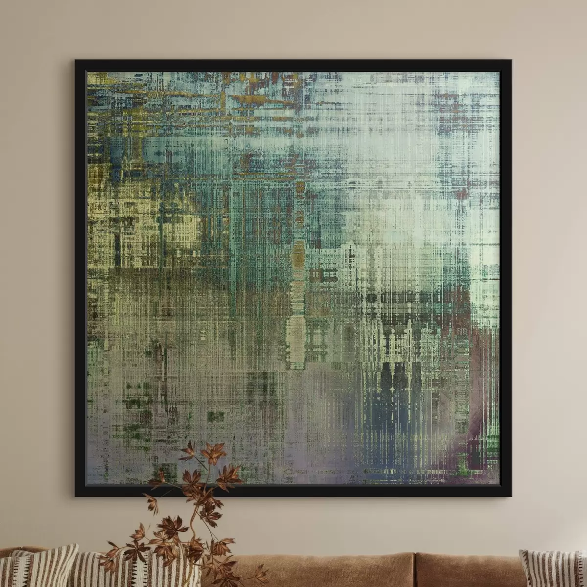 Poster Grunge-Hintergrund mit verschiedenen Farbmustern f34626