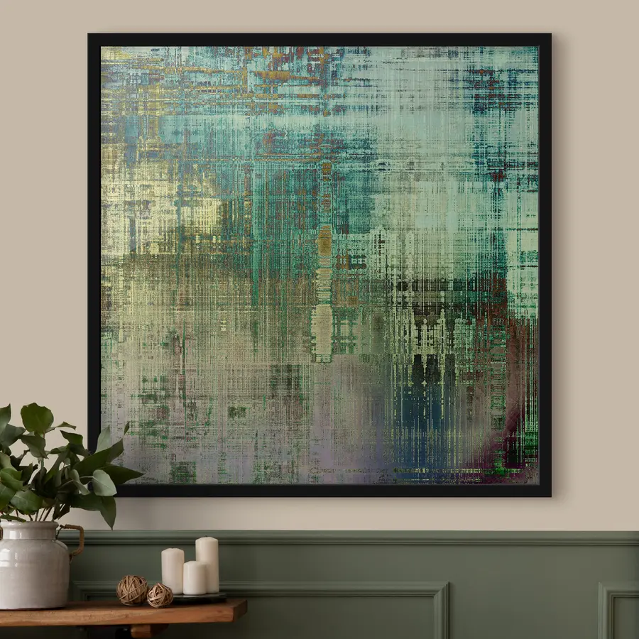 Wandbilder Grunge-Hintergrund mit verschiedenen Farbmustern f34626