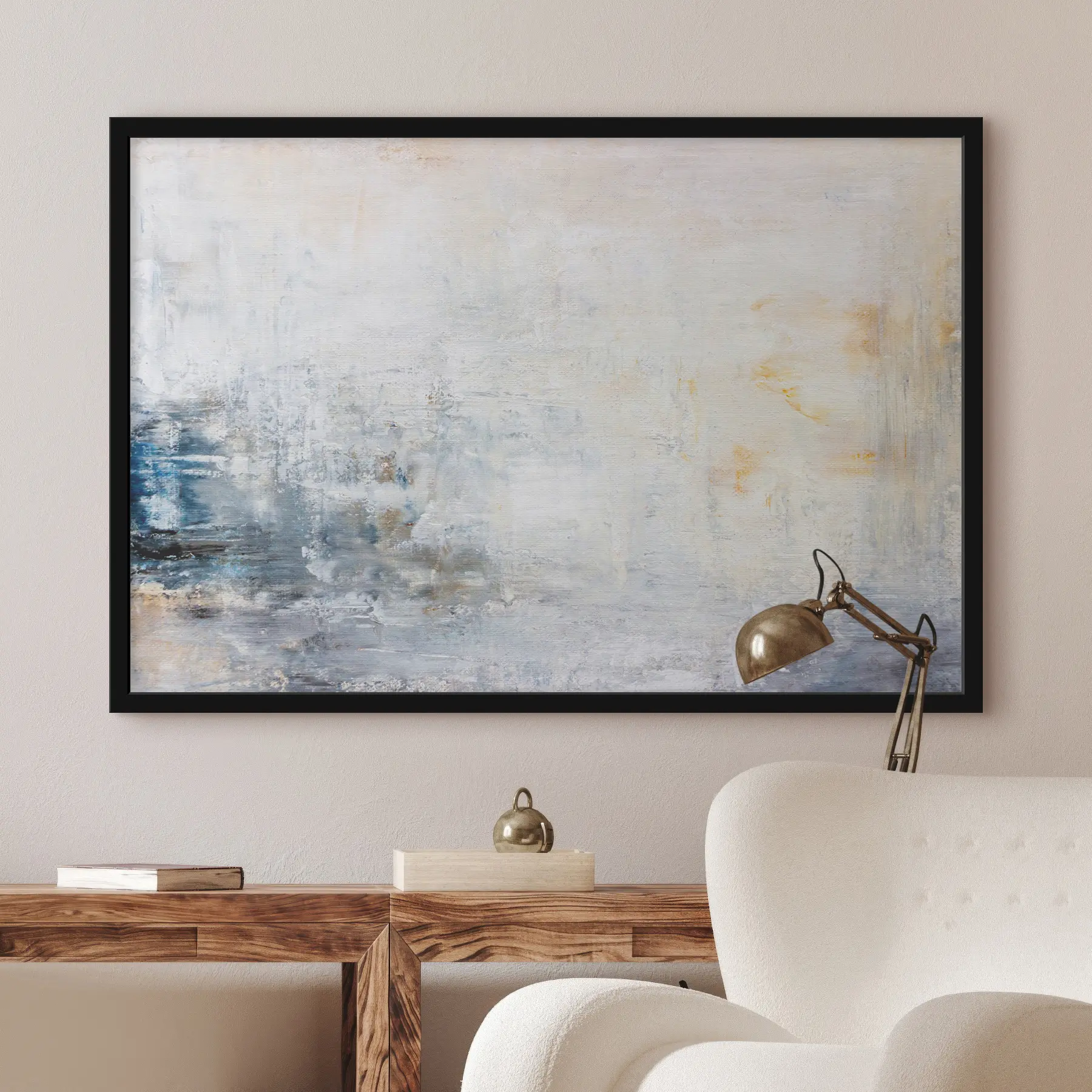 Fototapete Sanfte Farbtöne verschmelzen in sanfter Harmonie f34110