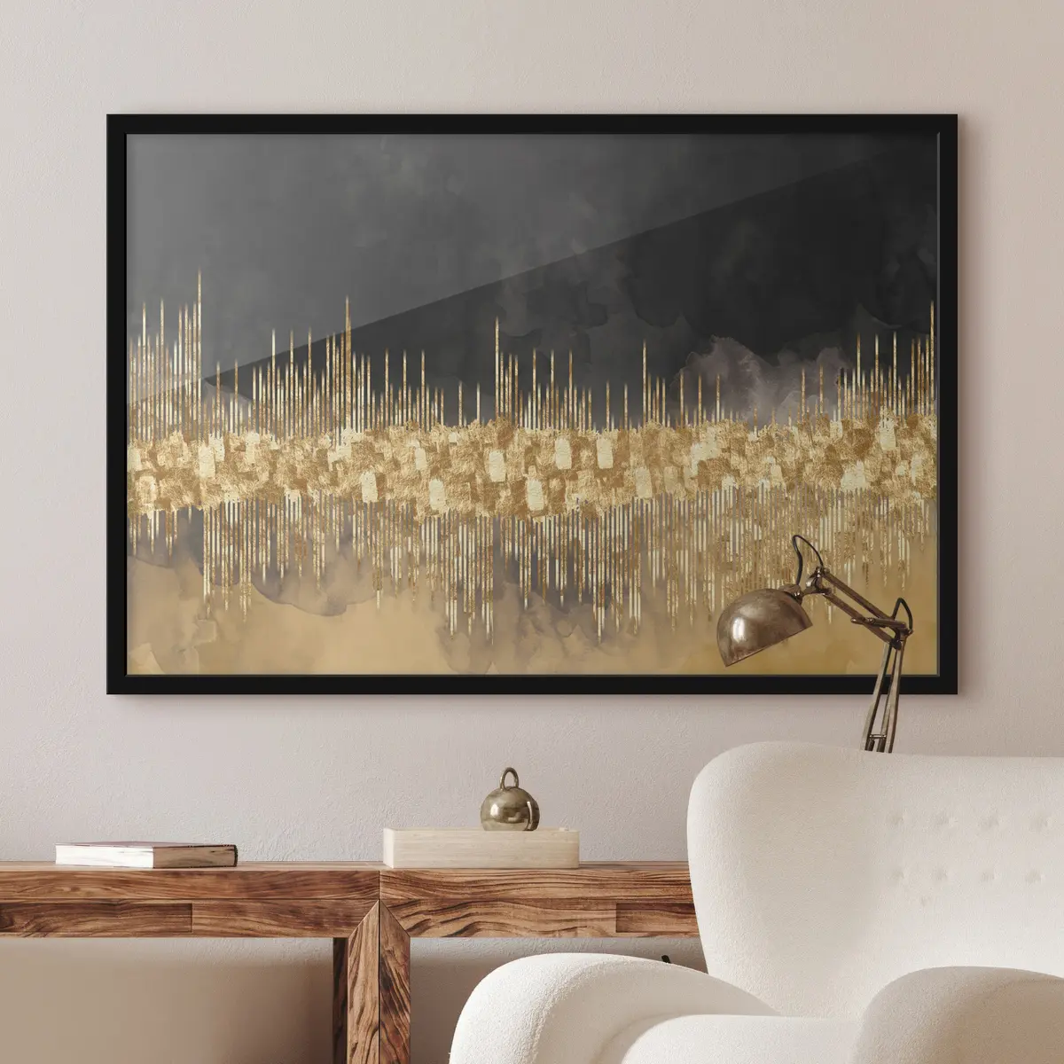 Poster Schwarzer Rauch f34138