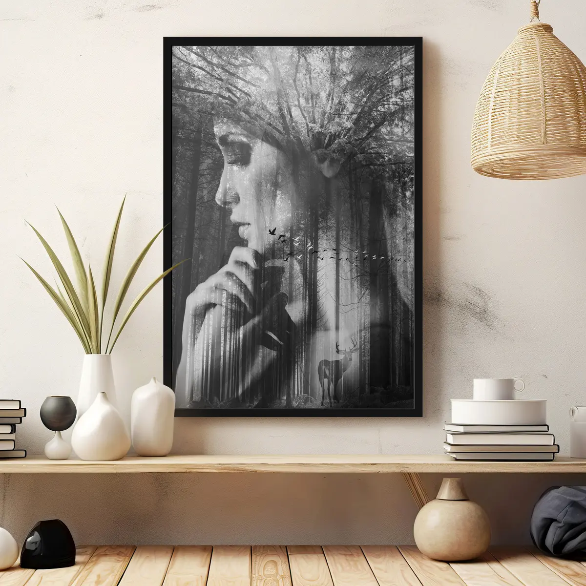 Poster Harmonie von Natur und Geist f02754