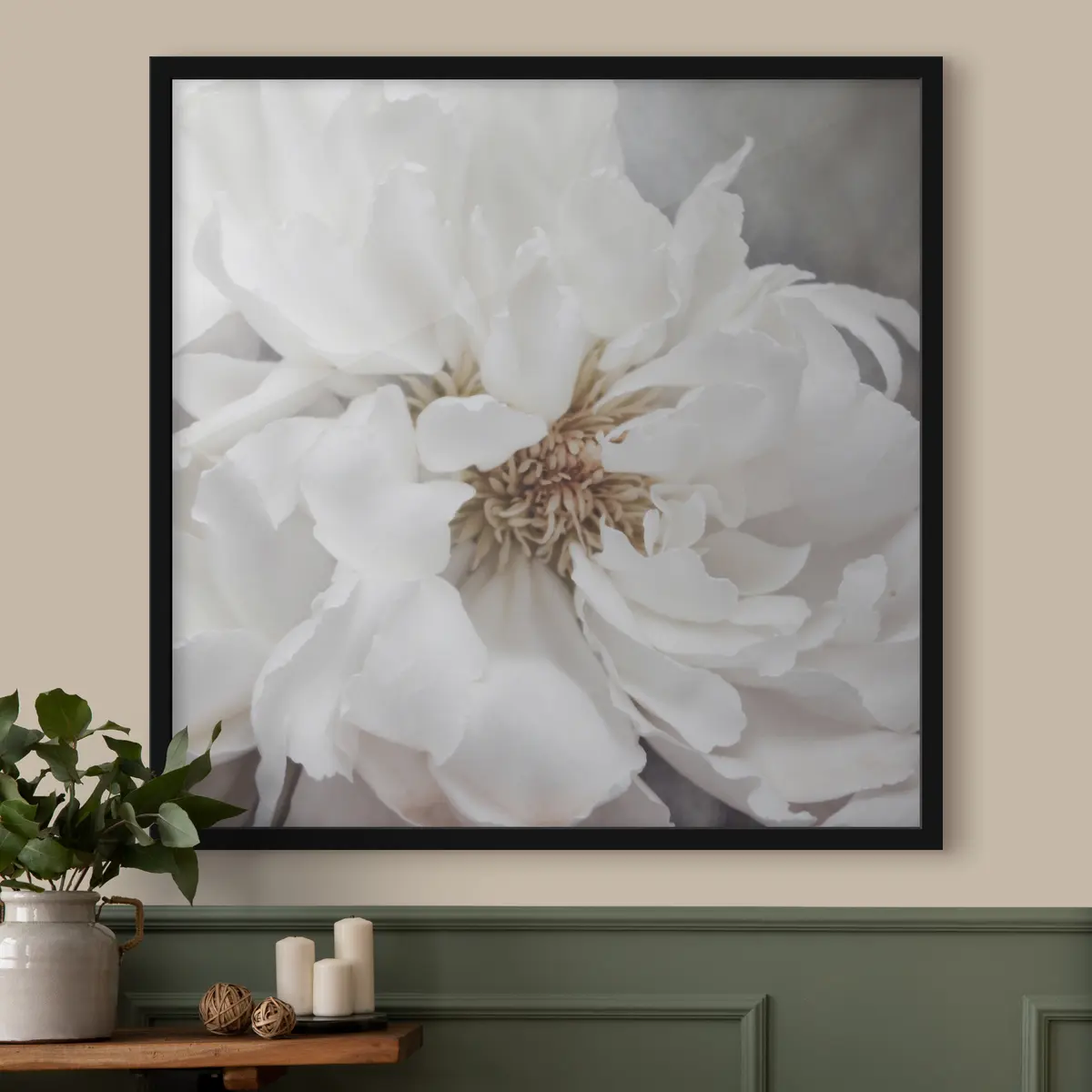 Poster Zarte Schönheit in sanften Farbtönen f37161